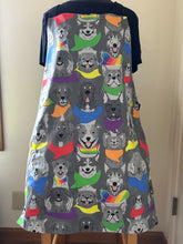 Load image into Gallery viewer, Dogs Wearing Pride Bandanas and Cartoonish Dogs - Adult Aprons