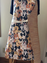 Load image into Gallery viewer, Dogs Wearing Pride Bandanas and Cartoonish Dogs - Adult Aprons