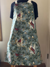 Load image into Gallery viewer, Birds - Pink Flamingos; Red and White Birds - Adult Aprons