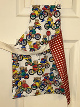Load image into Gallery viewer, Teddy Bears; Construction Vehicles; Emergency Vehicles; Cartoon Monsters - Tiny, Child, Pre-Teen Aprons