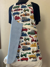 Load image into Gallery viewer, Teddy Bears; Construction Vehicles; Emergency Vehicles; Cartoon Monsters - Tiny, Child, Pre-Teen Aprons