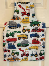 Load image into Gallery viewer, Teddy Bears; Construction Vehicles; Emergency Vehicles; Cartoon Monsters - Tiny, Child, Pre-Teen Aprons