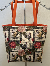 Load image into Gallery viewer, Birds - Pink Flamingos on Cream; Red and White Birds on Trees; Roosters with Flowers