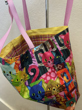 Load image into Gallery viewer, Cats - Bengals and Yarn; Colorful Cartoonish Cats