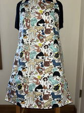 Load image into Gallery viewer, Dogs Wearing Pride Bandanas; Cartoonish Dogs - Adult Aprons