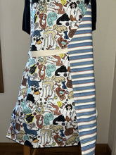 Load image into Gallery viewer, Dogs Wearing Pride Bandanas; Cartoonish Dogs - Adult Aprons