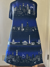 Load image into Gallery viewer, Skylines of Six American Cities - Seattle, Chicago, D.C., Los Angeles – Adult Aprons