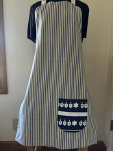 Load image into Gallery viewer, Menorah Mosaic modern; Family Food Friends & Dreidels - Adult Aprons