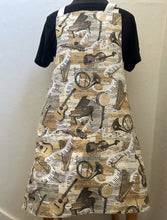 Load image into Gallery viewer, Musical Instruments – Symphony Orchestra and Band – Varied Prints - Child Apron