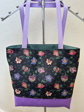 Load image into Gallery viewer, Modern Flowers pastel; Flowers on Black