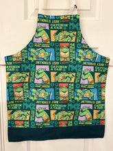 Load image into Gallery viewer, Cartoon Characters - Child, Tiny, Adult Aprons - TMNT, Spider-Man, Powerpuff Girls, Hello Kitty