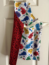 Load image into Gallery viewer, Colorful Instruments on White or Black - Adult, Petite / Pre-Teen, Child, Tiny Aprons