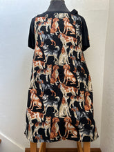 Load image into Gallery viewer, Realistic Dogs on Black - Adult and Child Aprons; Cartoonish Dogs - Adult Apron