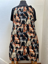 Load image into Gallery viewer, Realistic Dogs on Black - Adult and Child Aprons; Cartoonish Dogs - Adult Apron