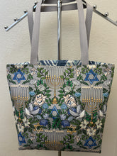 Load image into Gallery viewer, Menorah Mosaic modern; Festival of Lights traditional