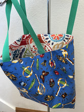 Load image into Gallery viewer, Insects and Magnifying Glasses; Butterflies on Palest Green