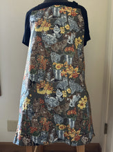 Load image into Gallery viewer, Cats - On Bookshelves; With Hibiscus and Lilies; With Yarn; Laurel Burch Jungle Songs and Fantastic Felines- Adult Aprons and Other Sizes