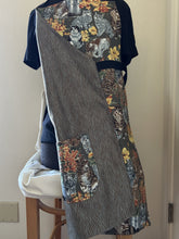 Load image into Gallery viewer, Cats - On Bookshelves; With Hibiscus and Lilies; With Yarn; Laurel Burch Jungle Songs and Fantastic Felines- Adult Aprons and Other Sizes