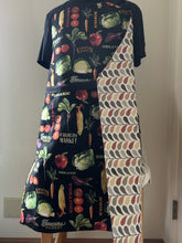 Load image into Gallery viewer, Vegetables from the Garden; Farmers Market - Adult Slim Aprons