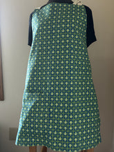 Load image into Gallery viewer, Frogs - Small Green Frogs on Blue - Adult and Child Aprons