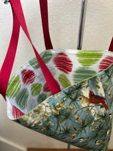 Load image into Gallery viewer, Birds - Pink Flamingos on Cream; Red and White Birds on Trees
