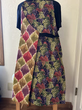 Load image into Gallery viewer, Rows of Grapes and Wine Glasses; Grapes on the Vine; Wine Bottles, Labels, Glasses - Adult Aprons
