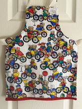 Load image into Gallery viewer, Teddy Bears; Construction Vehicles; Emergency Vehicles; Cartoon Monsters - Tiny, Child, Pre-Teen Aprons
