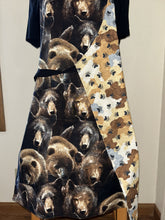 Load image into Gallery viewer, Wildlife and Jungle Animals, Realistic or Cartoonish; Brown Bears - Adult Aprons
