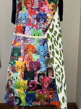 Load image into Gallery viewer, Colorful Cartoonish Cats - Adult Slim Apron

