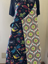 Load image into Gallery viewer, Cartoonish Jungle Animals; Brown Bears; Hedgehogs; Bugs - Adult Aprons
