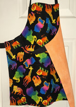 Load image into Gallery viewer, Baby Jungle Animals on Black - Child Aprons
