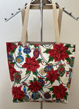 Load image into Gallery viewer, Christmas Splendor Poinsettias - Red Poinsettias and Intricate Ornaments
