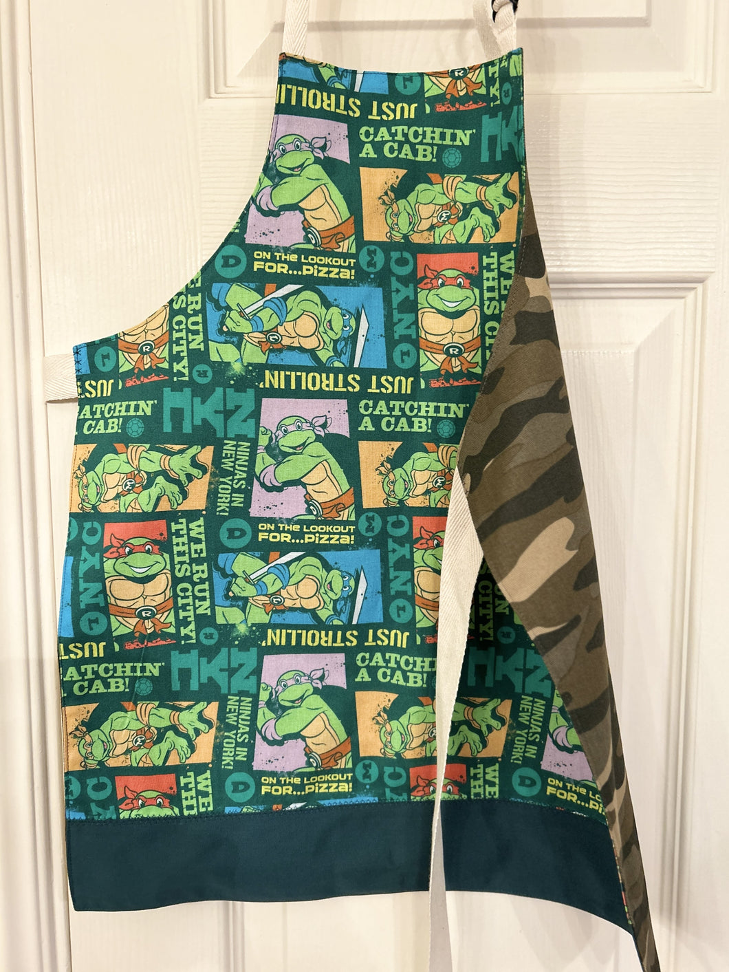 Cartoon Characters - Child and Tiny Aprons - TMNT, Spiderman, more coming soon