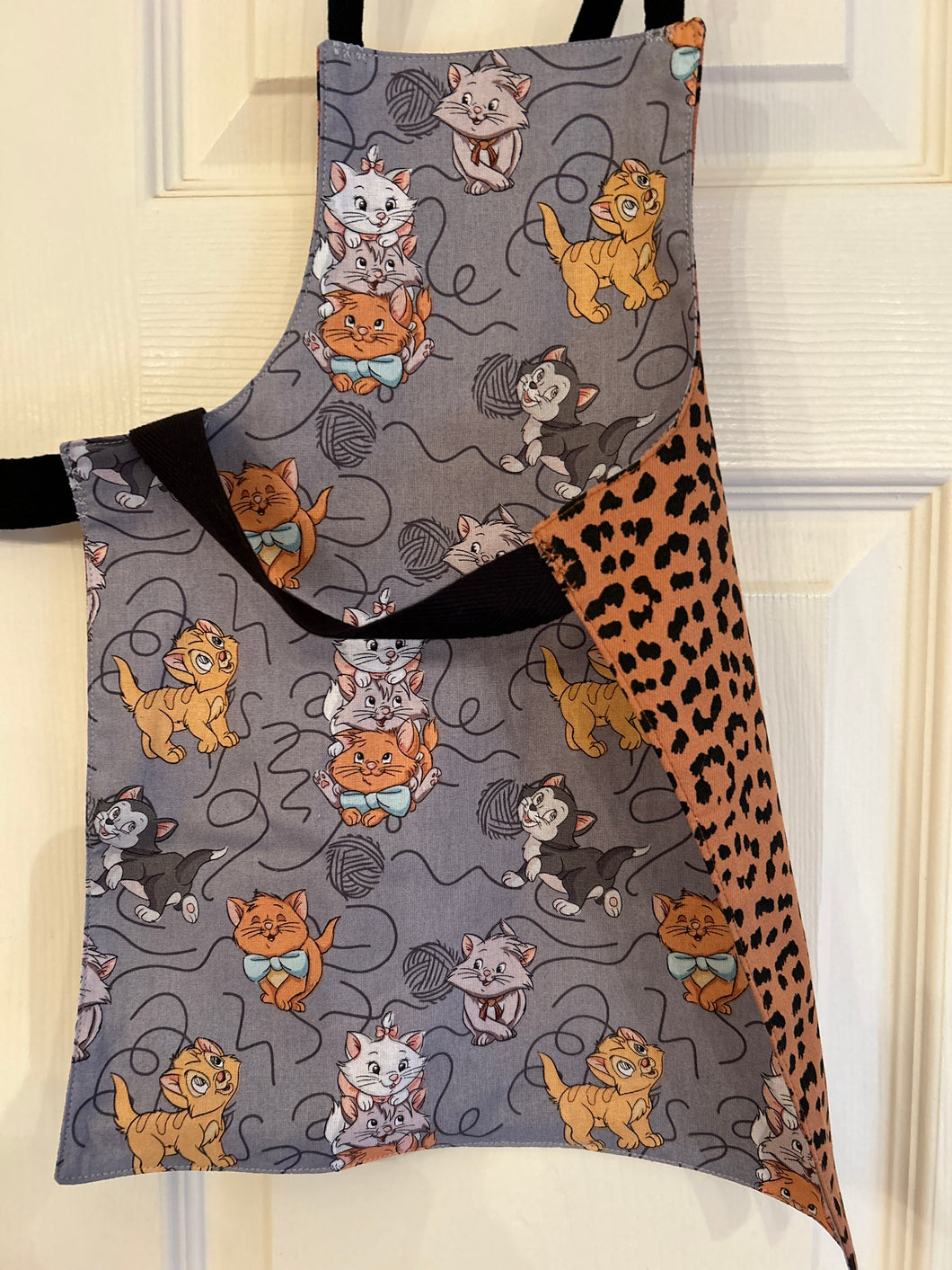 Cartoon Characters - Cats, Dogs, and Fox - Child and Tiny Aprons