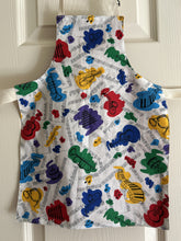 Load image into Gallery viewer, Colorful Instruments on White - Petite / Pre-Teen, Child, Tiny Aprons
