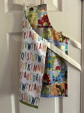 Load image into Gallery viewer, Cartoonish Dinosaurs in Squares - Child and Tiny Aprons
