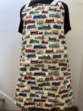 Load image into Gallery viewer, Railroad Train Steam Engines - Adult Slim Apron
