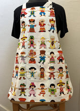 Load image into Gallery viewer, 48 International Children or Dolls - Petite / Pre-Teen Aprons
