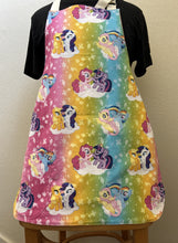 Load image into Gallery viewer, Cartoon Characters - My Little Pony; Fairytale Princesses &amp; Heroines - Adult, Petite / Pre-Teen, Child Aprons
