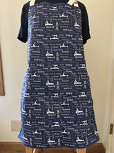 Load image into Gallery viewer, Exercise Adult Aprons - Kitty Cat Yoga; Pilates Reformer Words
