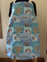 Load image into Gallery viewer, Menorah Mosaic modern; Festival of Lights traditional - Adult Aprons
