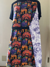 Load image into Gallery viewer, Cats -  On Bookshelves; With Hibiscus and Lilies; With Yarn; Laurel Burch Jungle Songs and Fantastic Felines- Adult Aprons and Other Sizes
