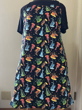 Load image into Gallery viewer, Colorful Instruments on White or Black - Adult, Petite / Pre-Teen, Child, Tiny Aprons
