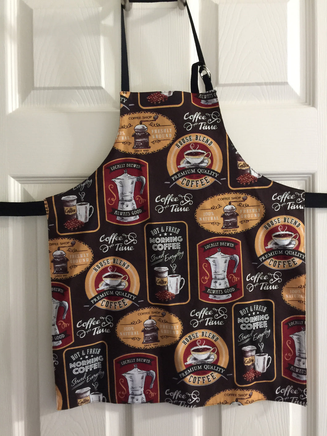 Morning Coffee - Coffee Pots and Coffee Cups - Child Apron