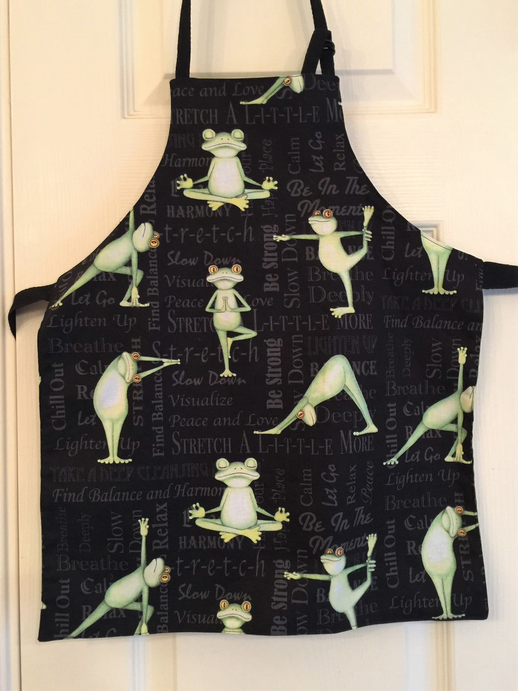 Yoga Frogs “Back in 5 Minutes” - Child Apron